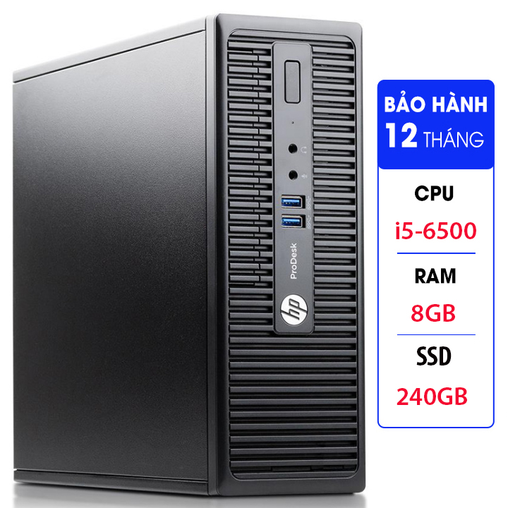 Case HP Prodesk 400G3 Core i5 6500/ RAM 8GB/ SSD 240GB - CH32
